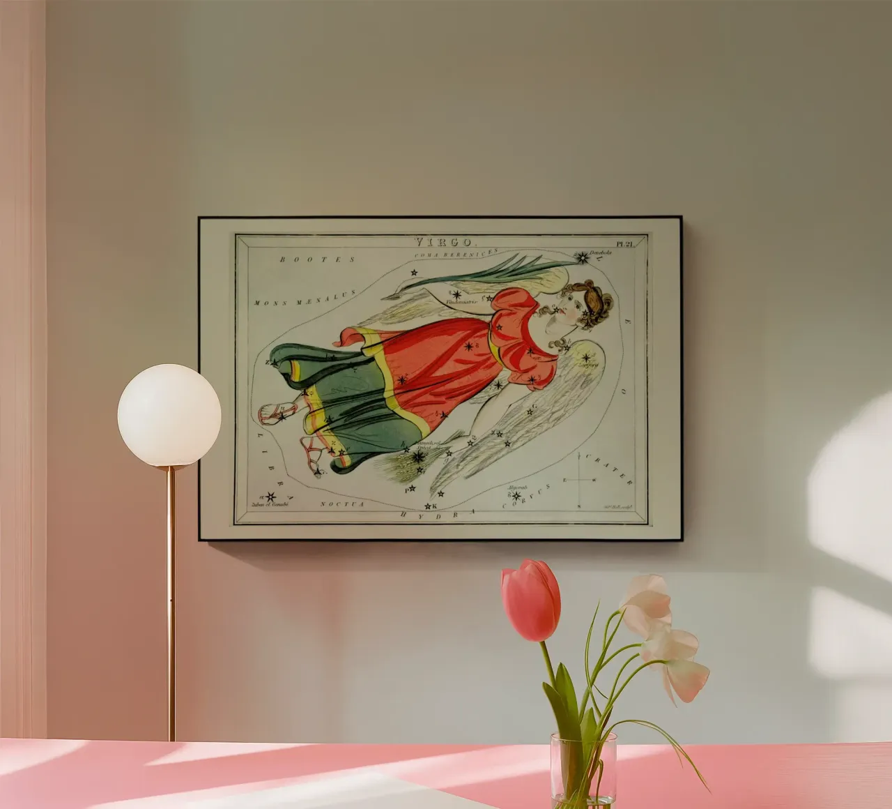 Virgo plexiglass da Vintage by JUNIQE