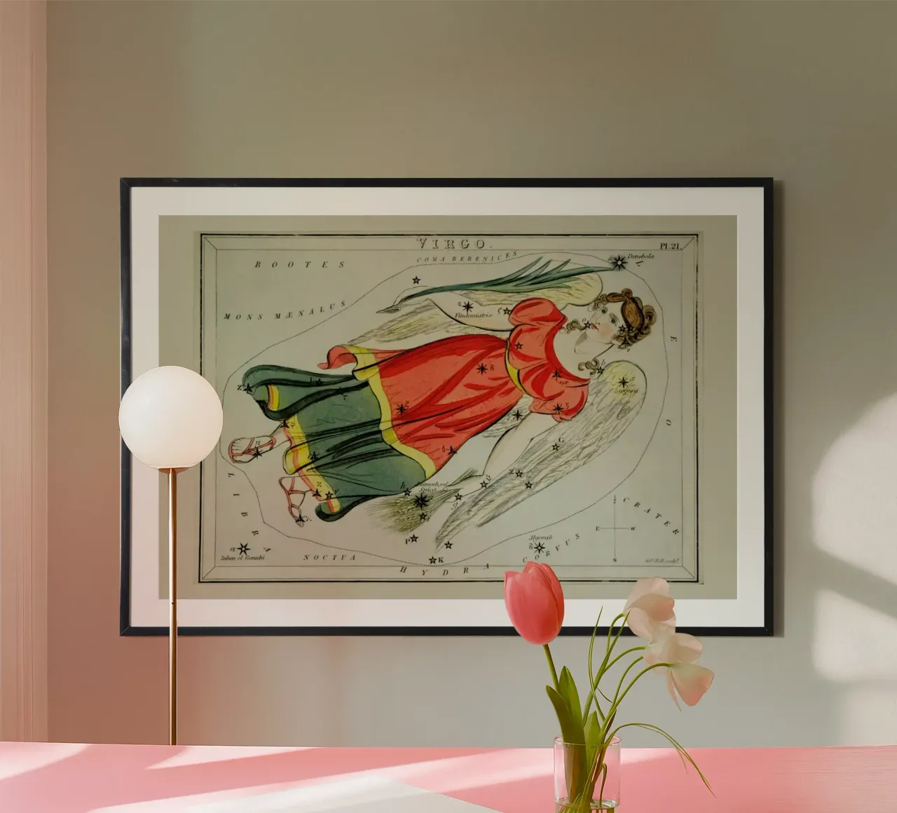 Virgo poster da Vintage by JUNIQE