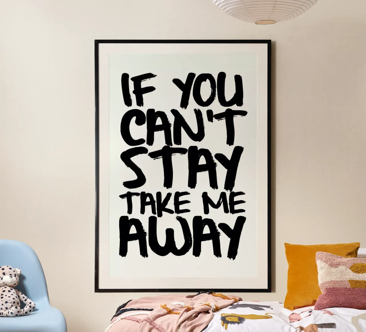 stay poster da Mottos by Sinan Saydik