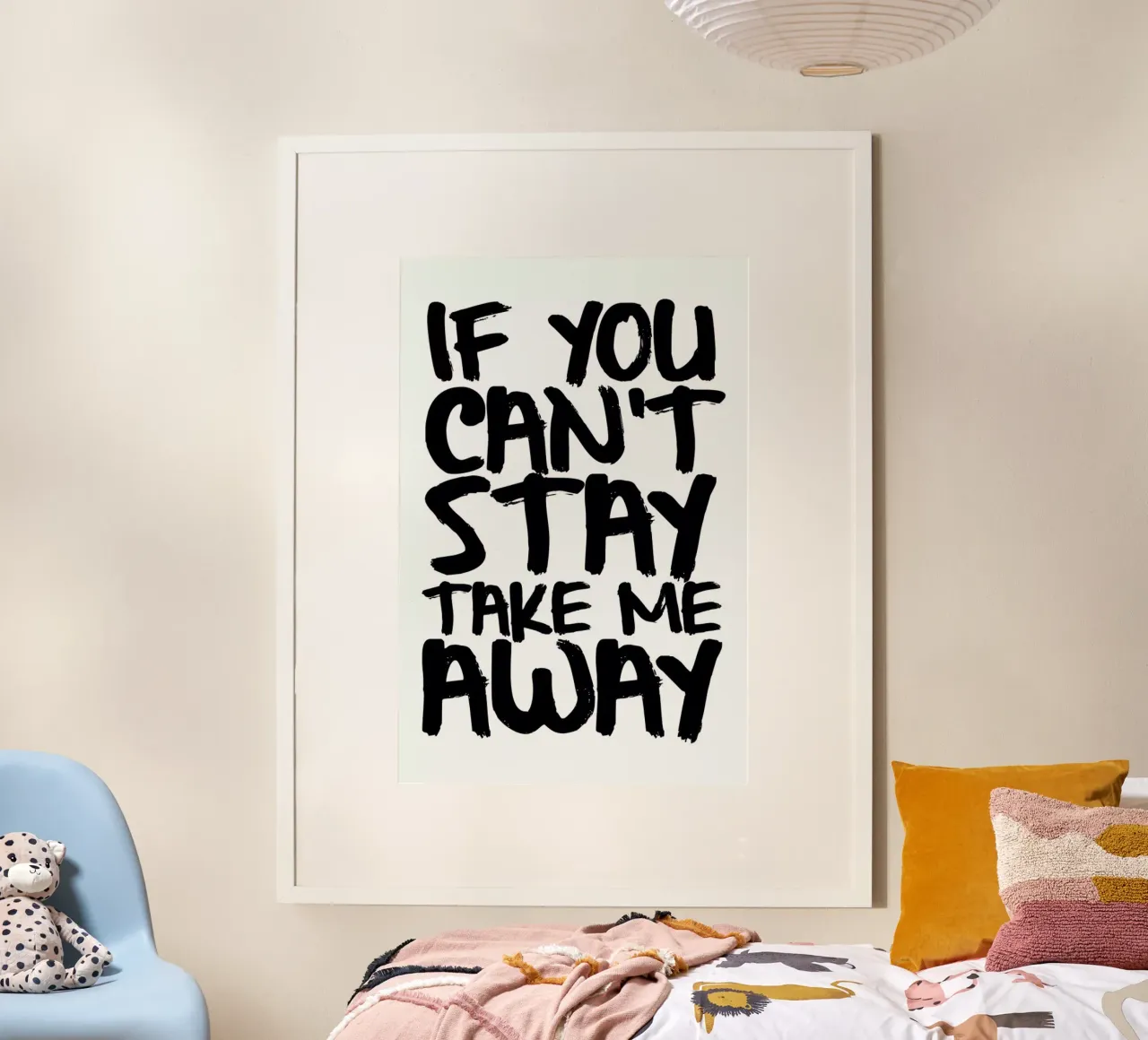 stay poster da Mottos by Sinan Saydik