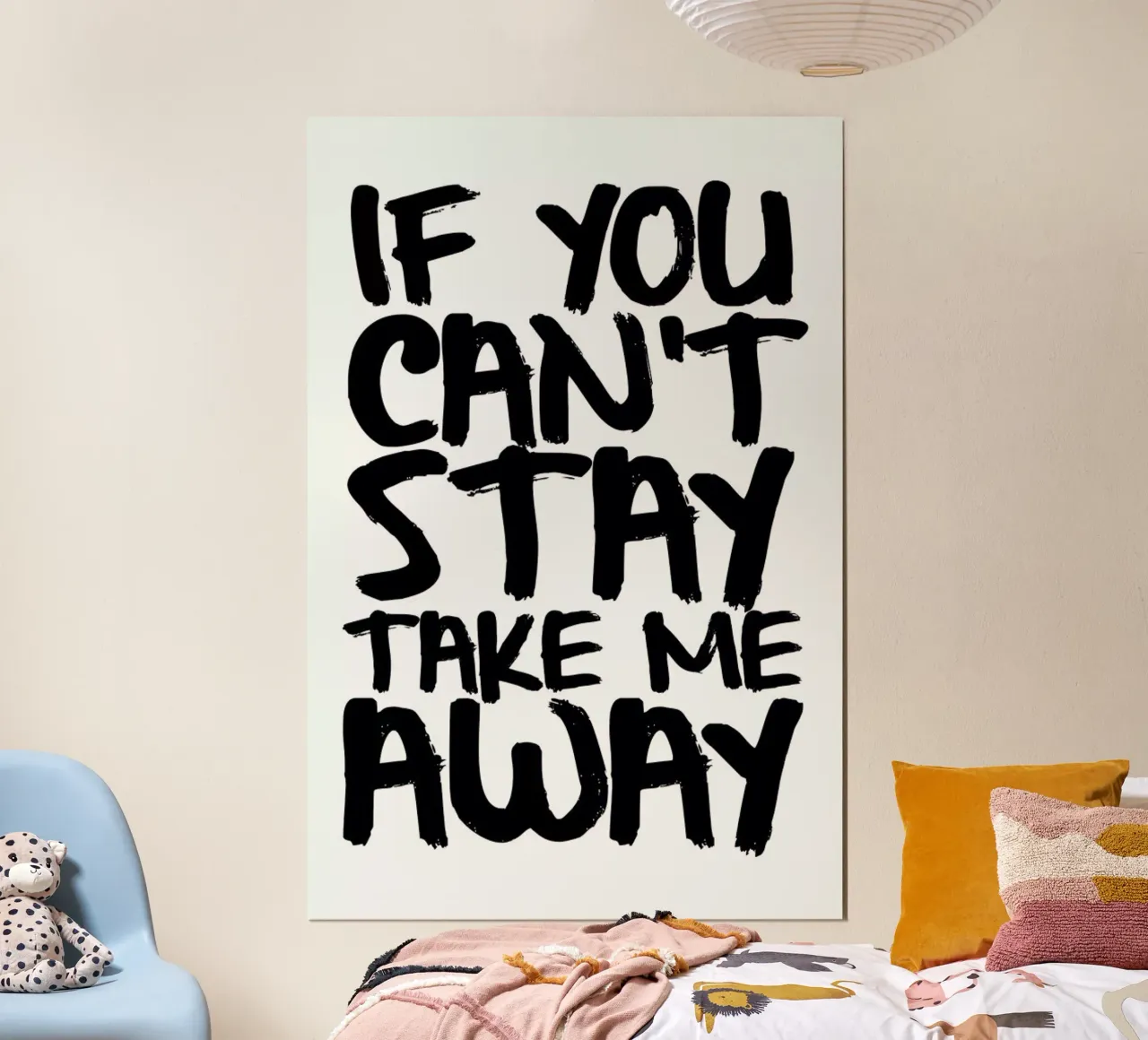 stay poster da Mottos by Sinan Saydik