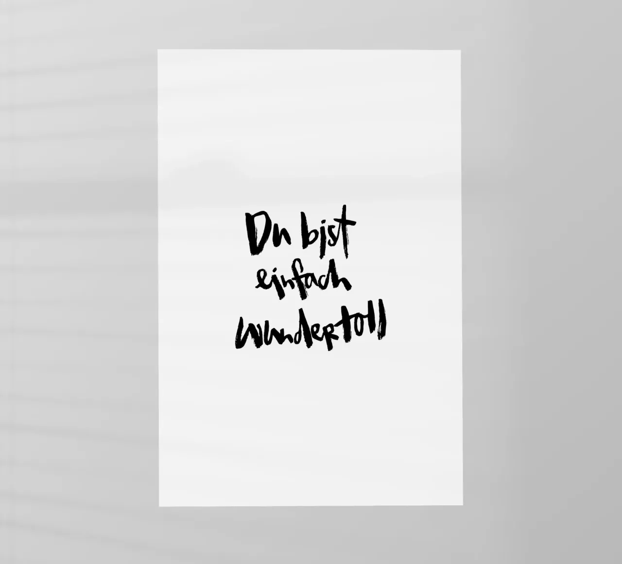 Einfach Wundertoll pellicola backlit da Brushmeetspaper