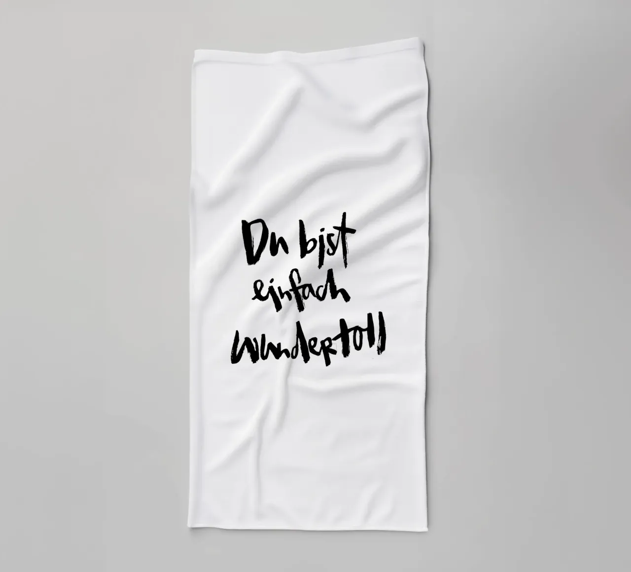Einfach Wundertoll asciugamano da bagno da Brushmeetspaper
