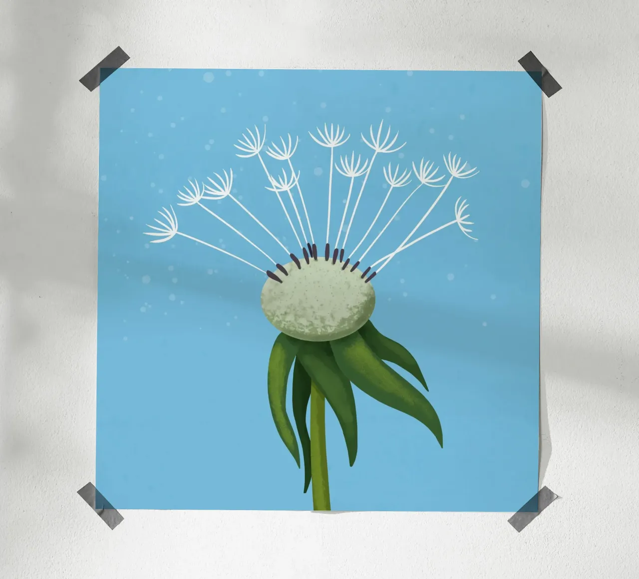 Wish 2 poster con telaio in alluminio da Julia Reyelt