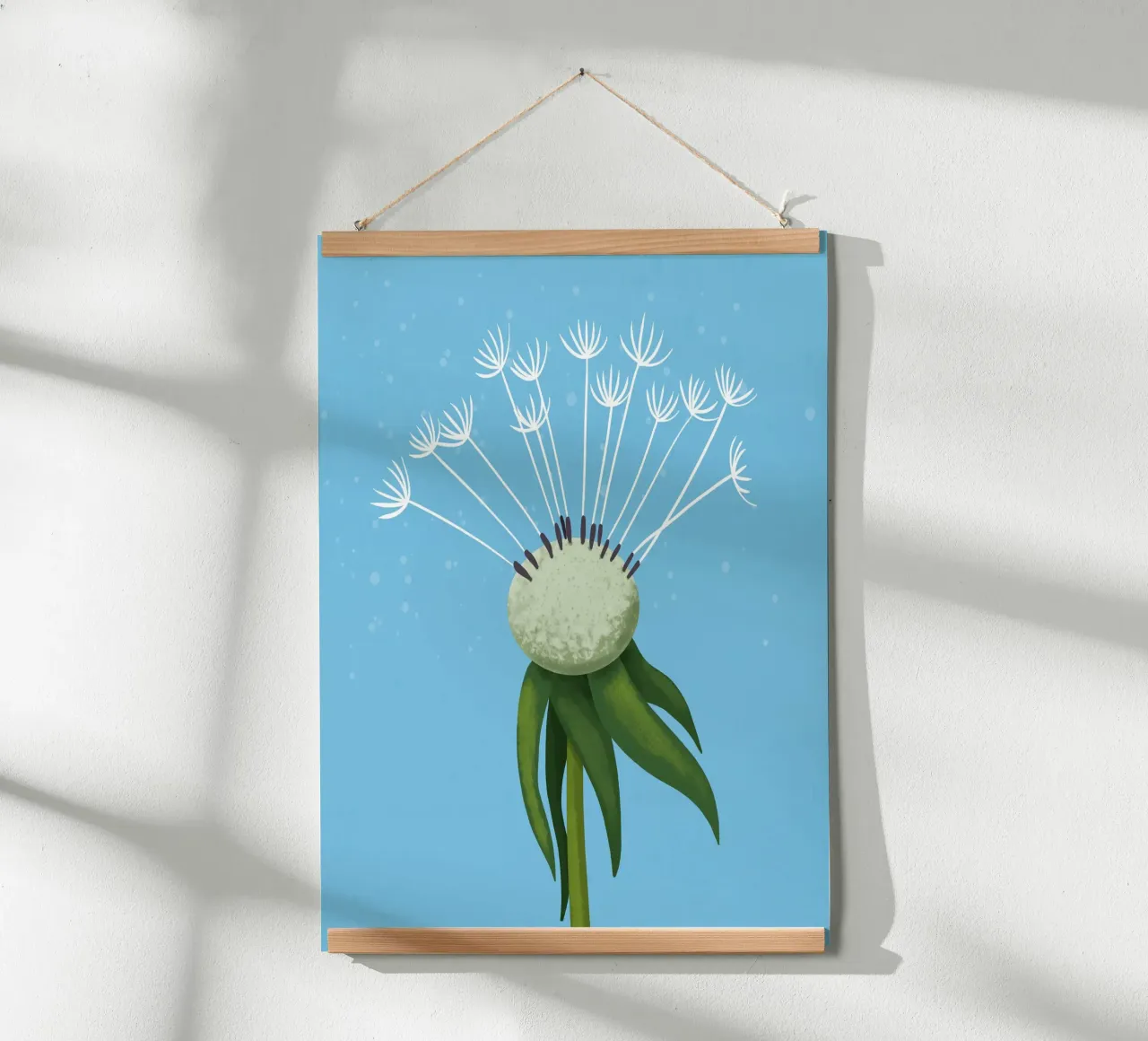 Wish 2 poster con telaio in alluminio da Julia Reyelt