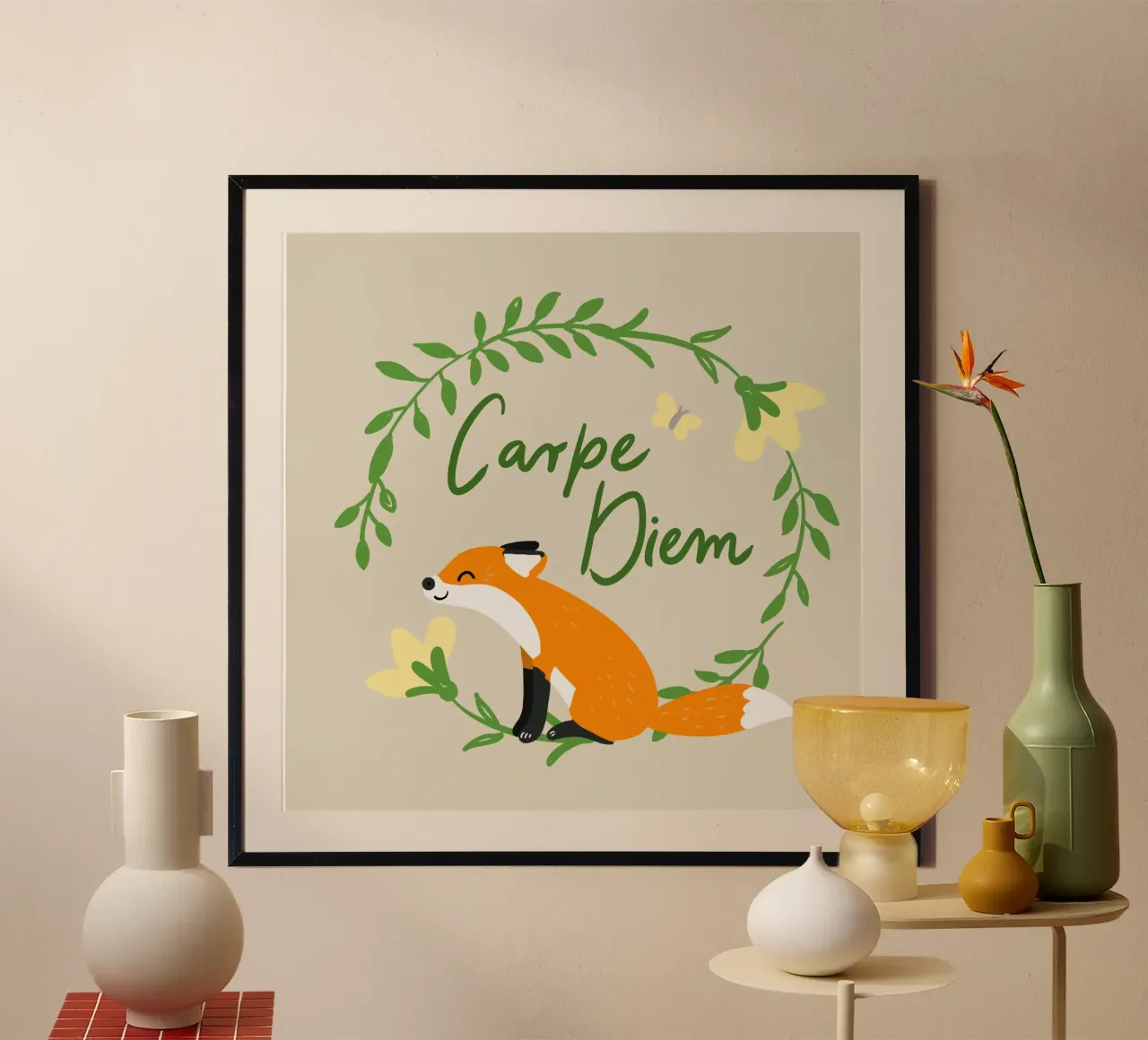 Volpe Carpe Diem carta hahnemühle da Julia Reyelt