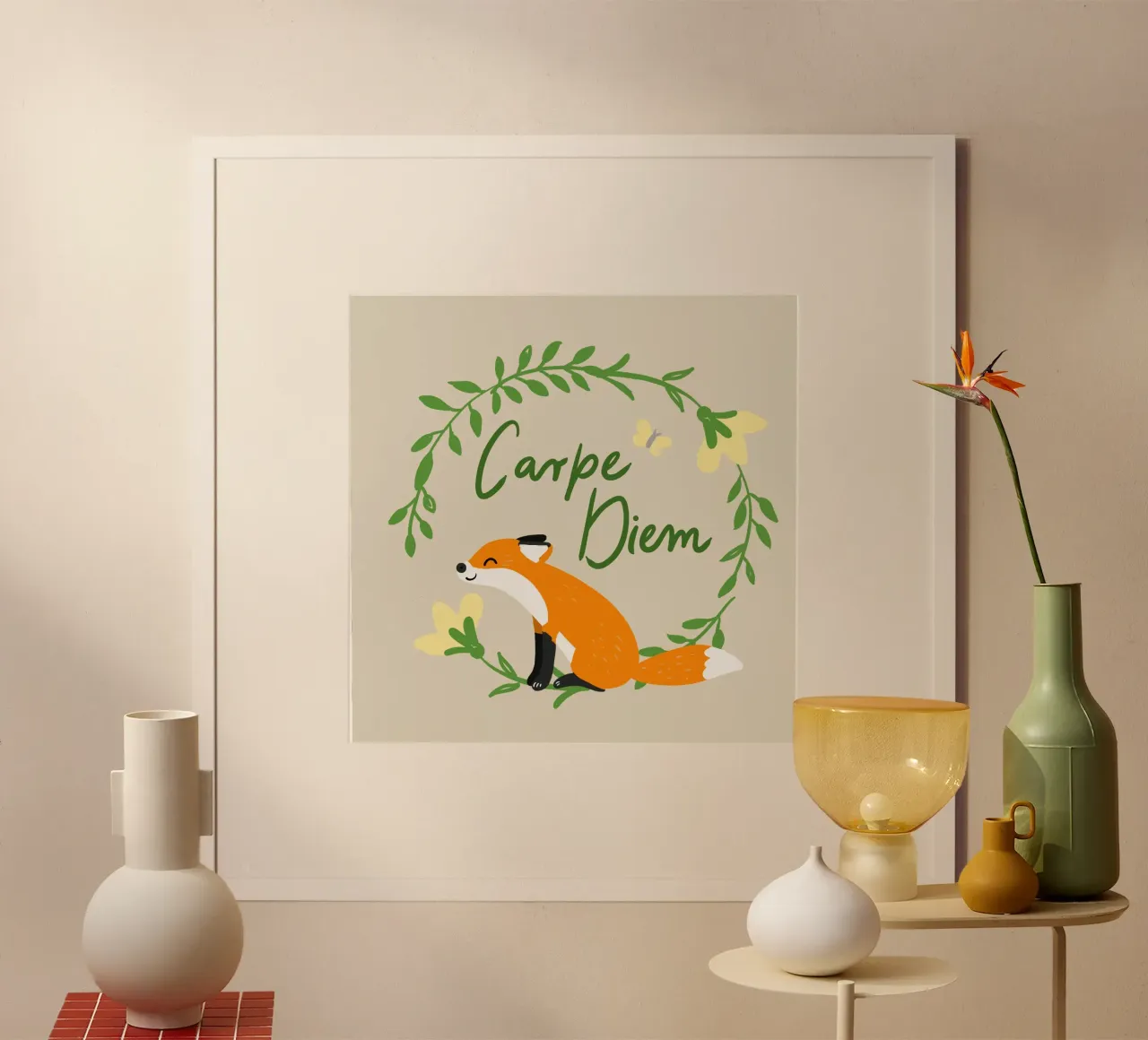 Volpe Carpe Diem carta hahnemühle da Julia Reyelt