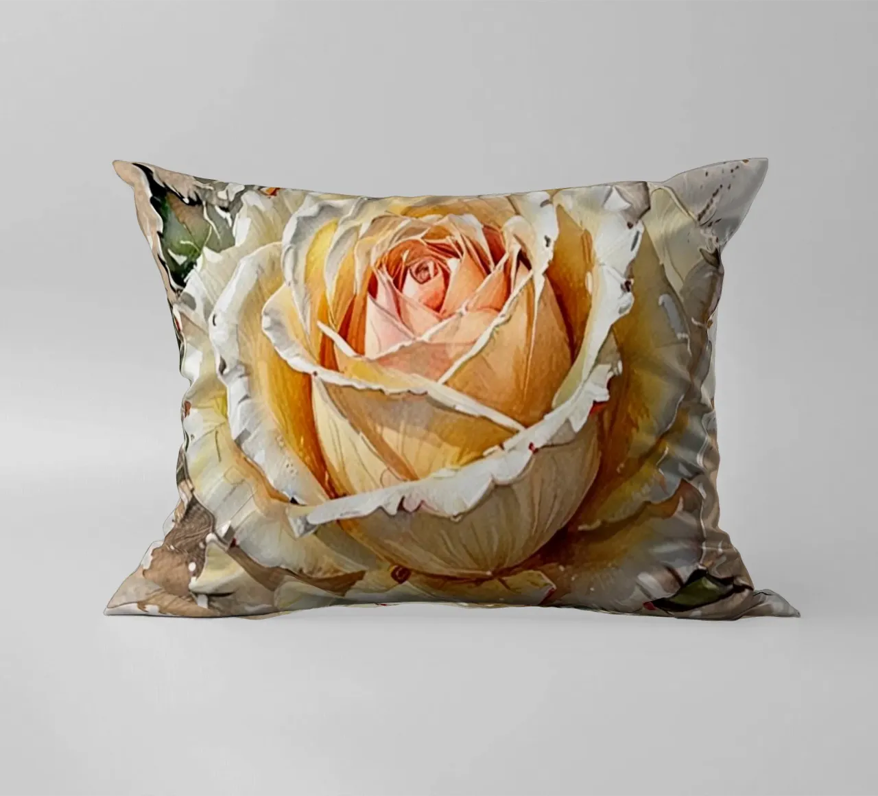 Rose impasto style cuscino da heaventrain