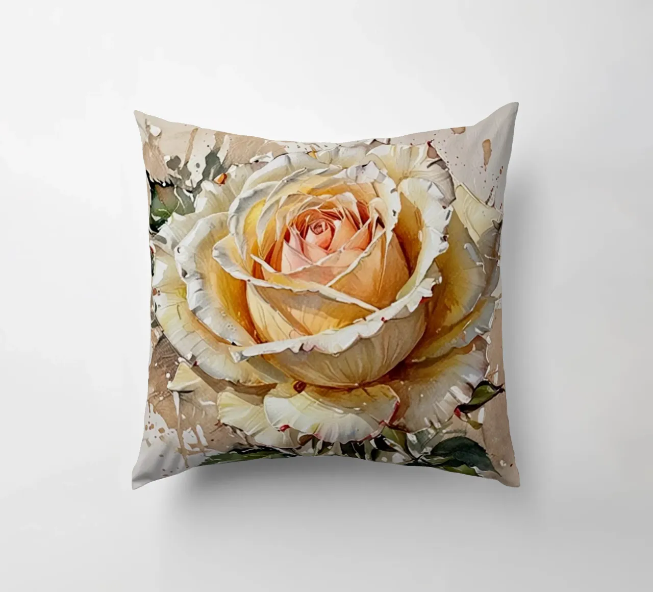 Rose impasto style cuscino da heaventrain