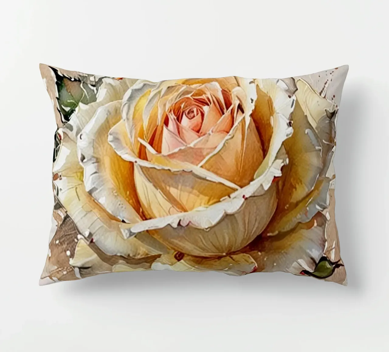 Rose impasto style cuscino da heaventrain