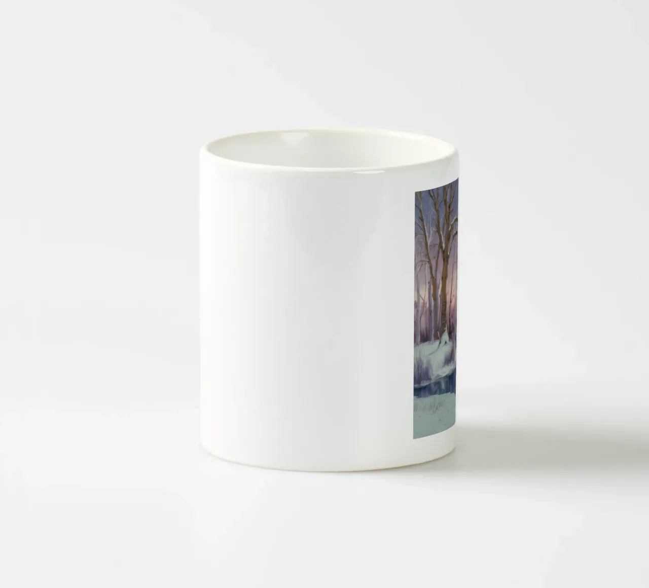 Alambicco Horizon ghiacciato tazza in ceramica da Solestice Strokes
