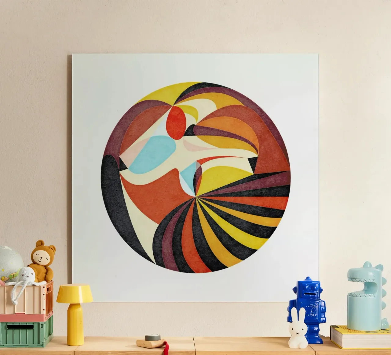 As She Moves plexiglass da Abstract 888