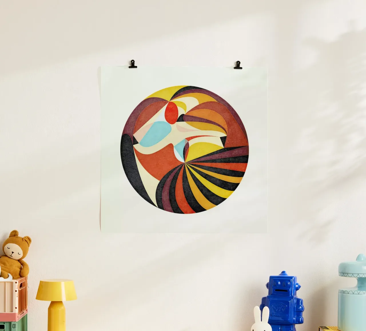 As She Moves poster da Abstract 888