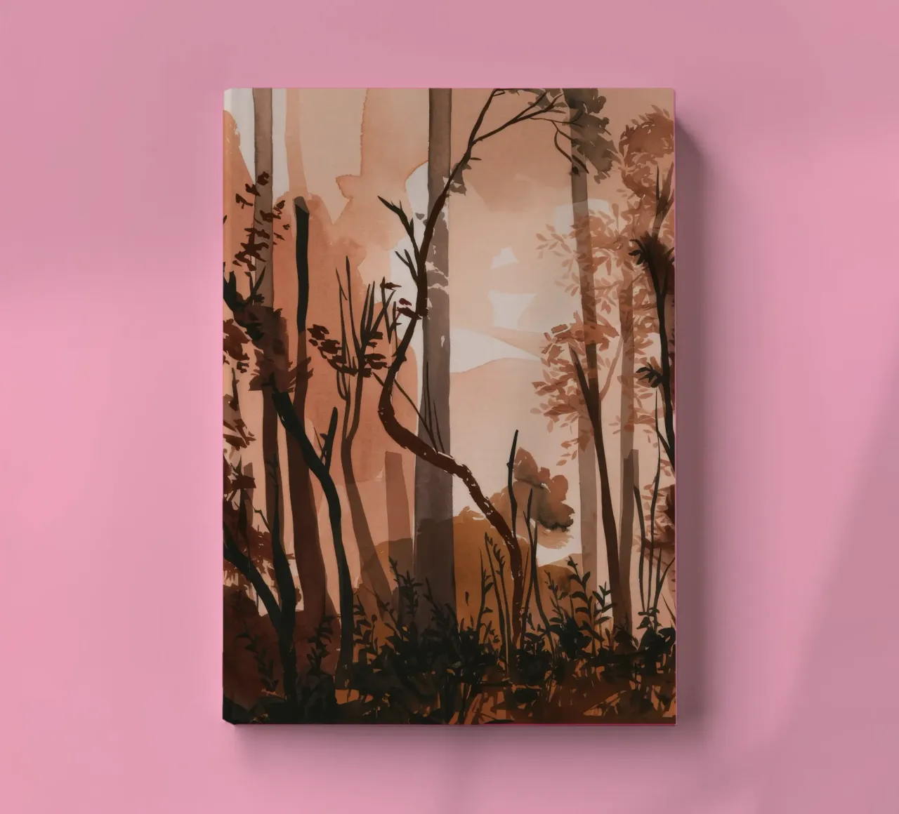 Whispering Bunny Meeting notebook by Solestice Strokes