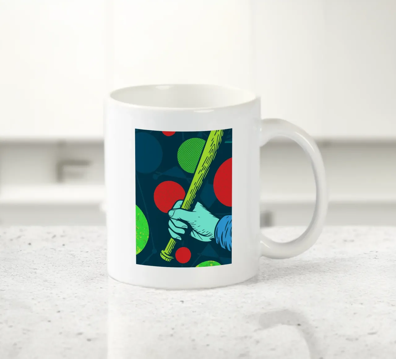 Baseball ceramic mug by SPORTS ONLY