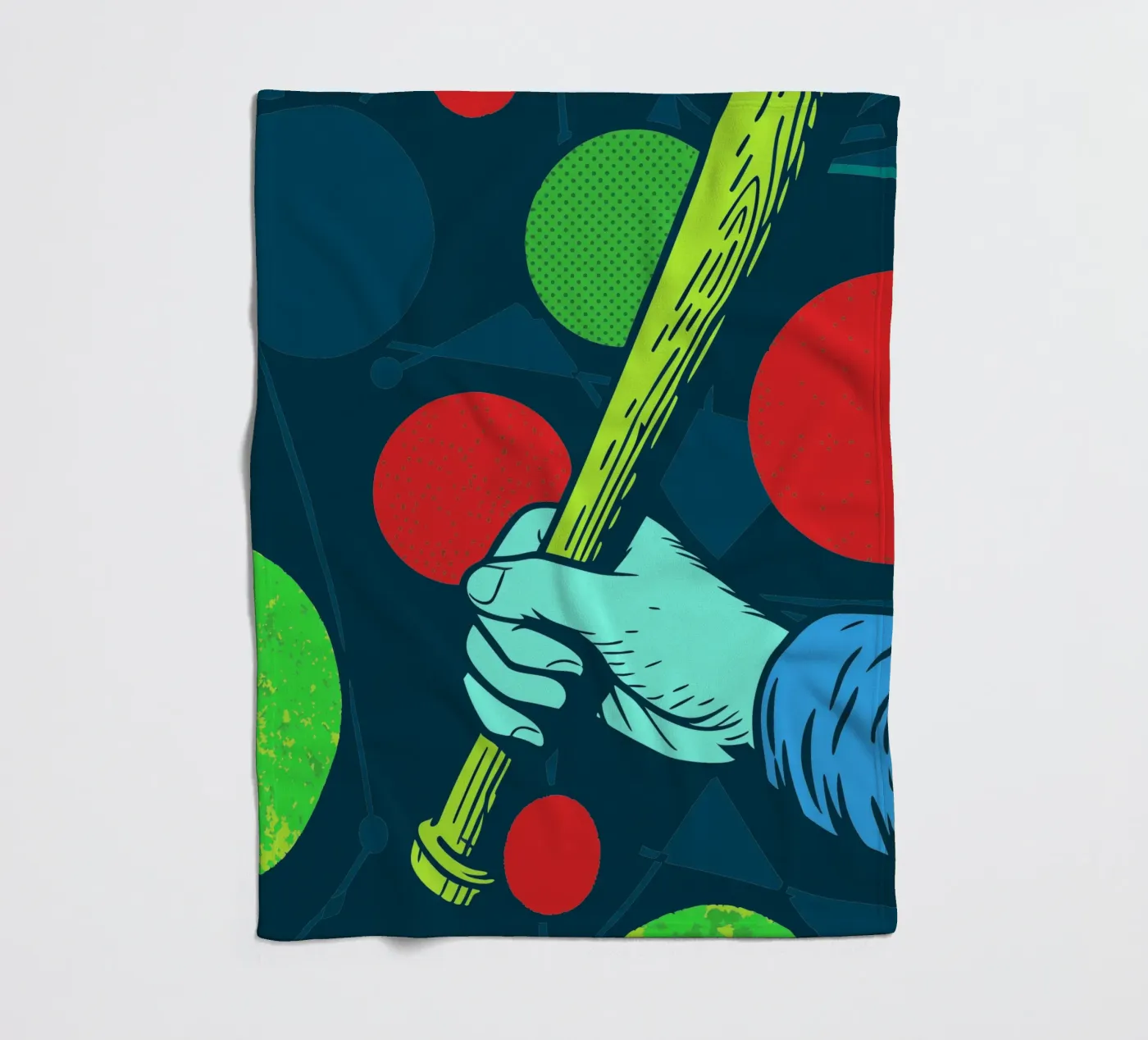 Baseball Fleecedecke von SPORTS ONLY