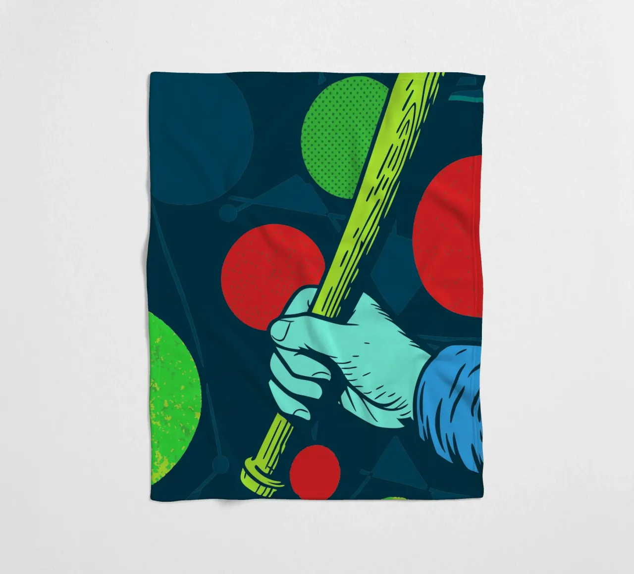 Honkbal fleecedeken van SPORTS ONLY