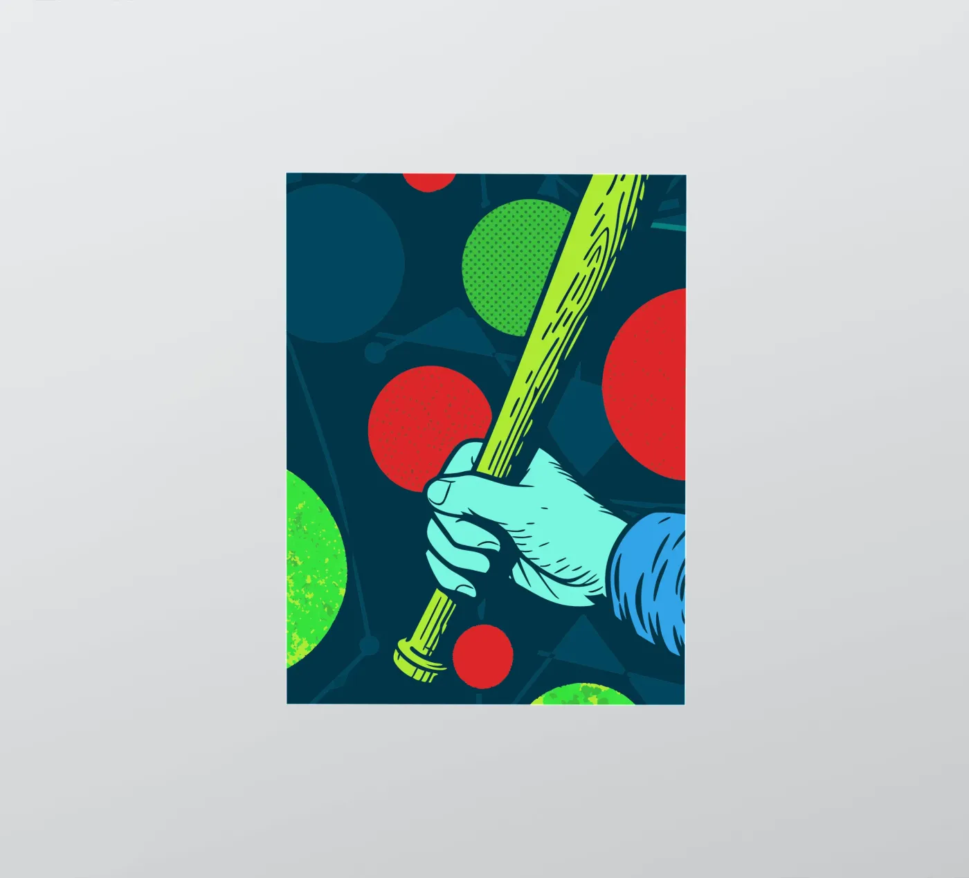 Honkbal sticker van SPORTS ONLY