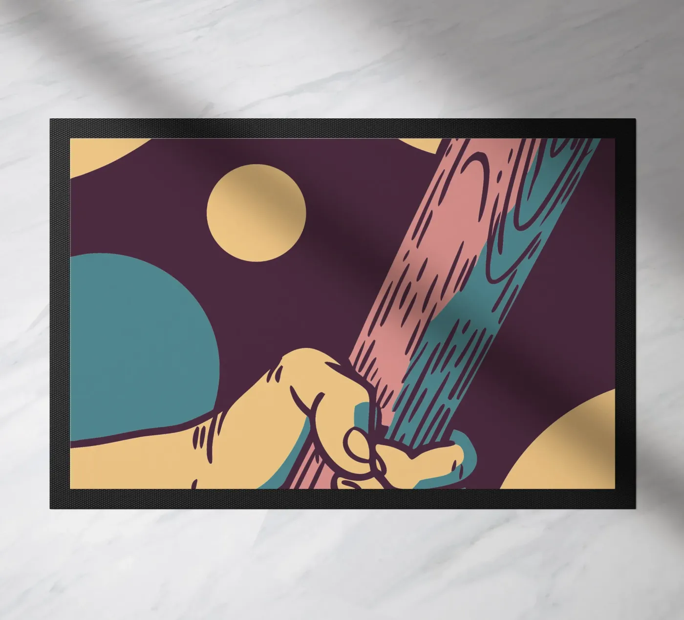 Baseball Fußmatte von SPORTS ONLY