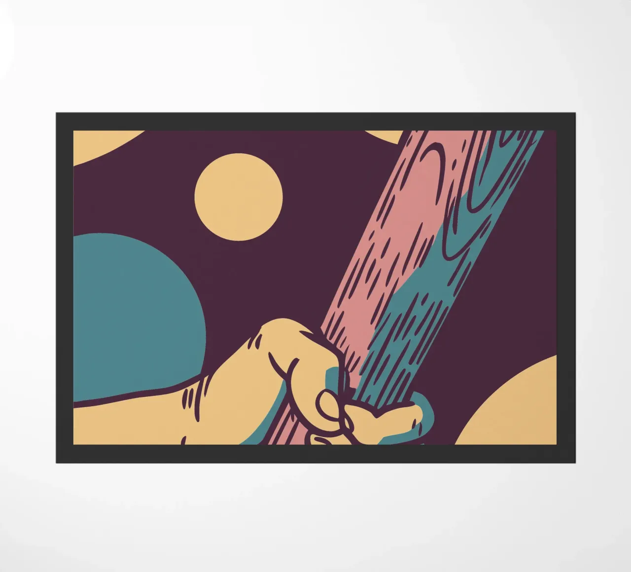 Baseball doormat by SPORTS ONLY