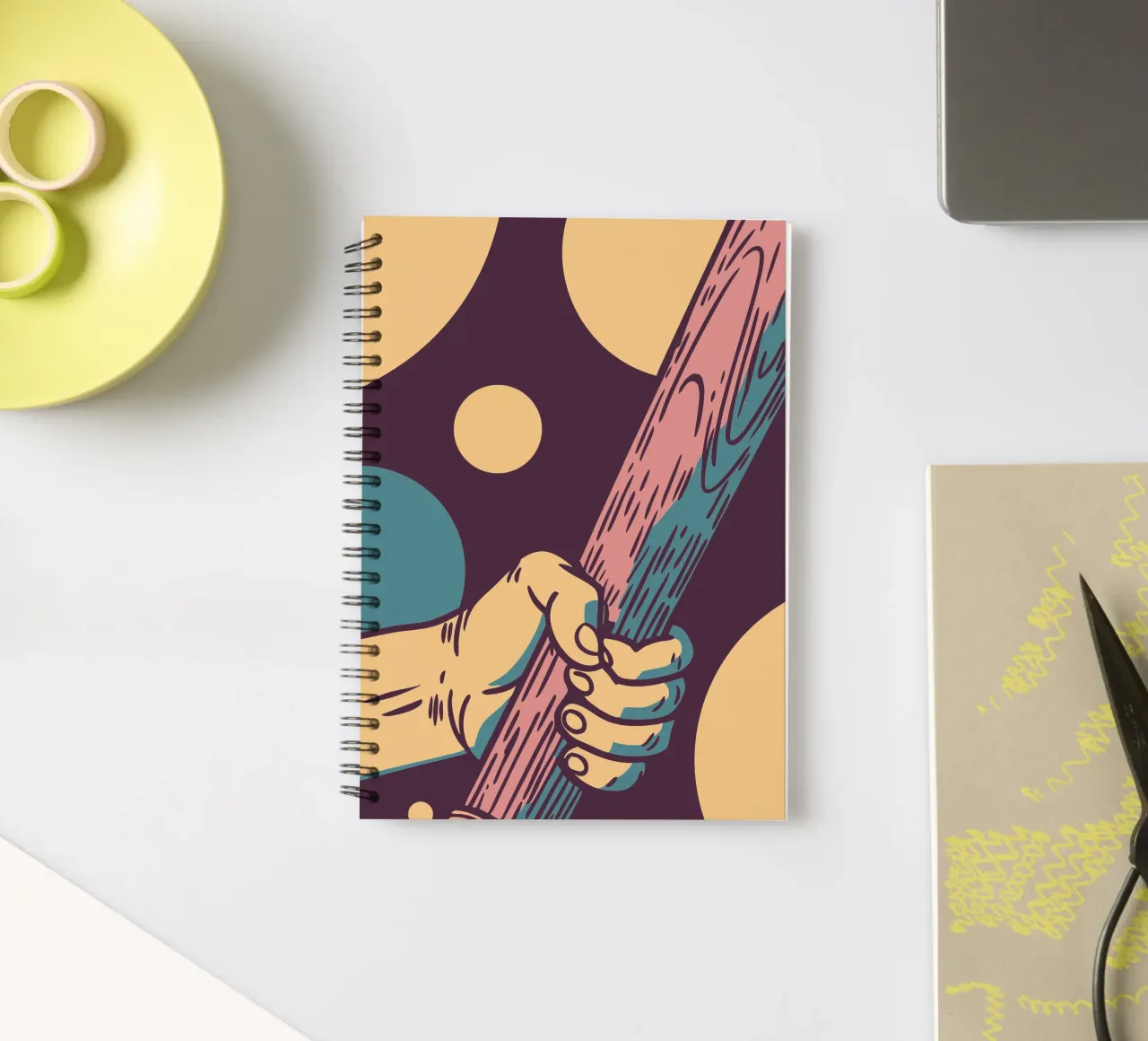 Baseball spiral notebook by SPORTS ONLY