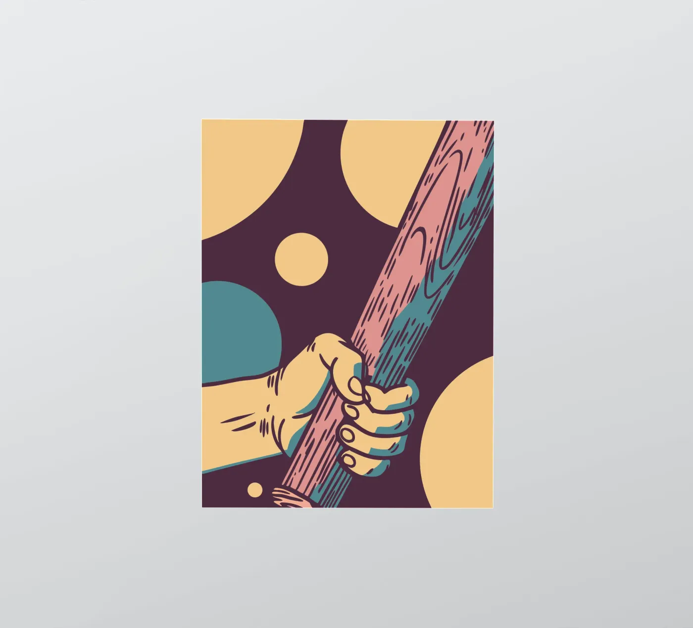 Baseball adesivo da SPORTS ONLY