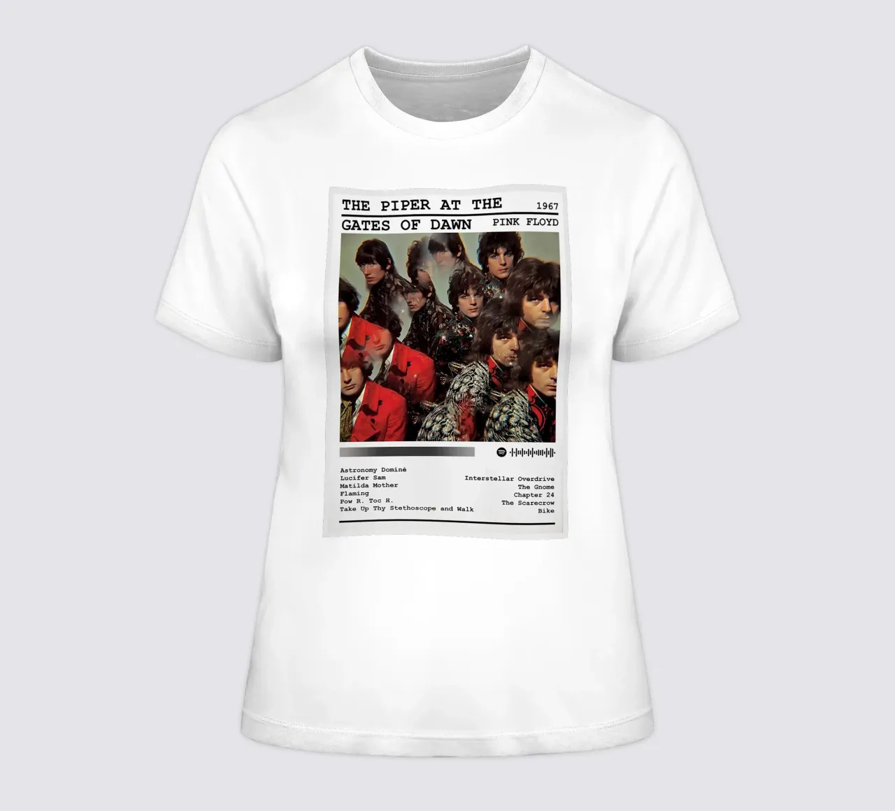 The Piper at the Gates of Dawn t-shirt da donna da Attaboy Dsgn