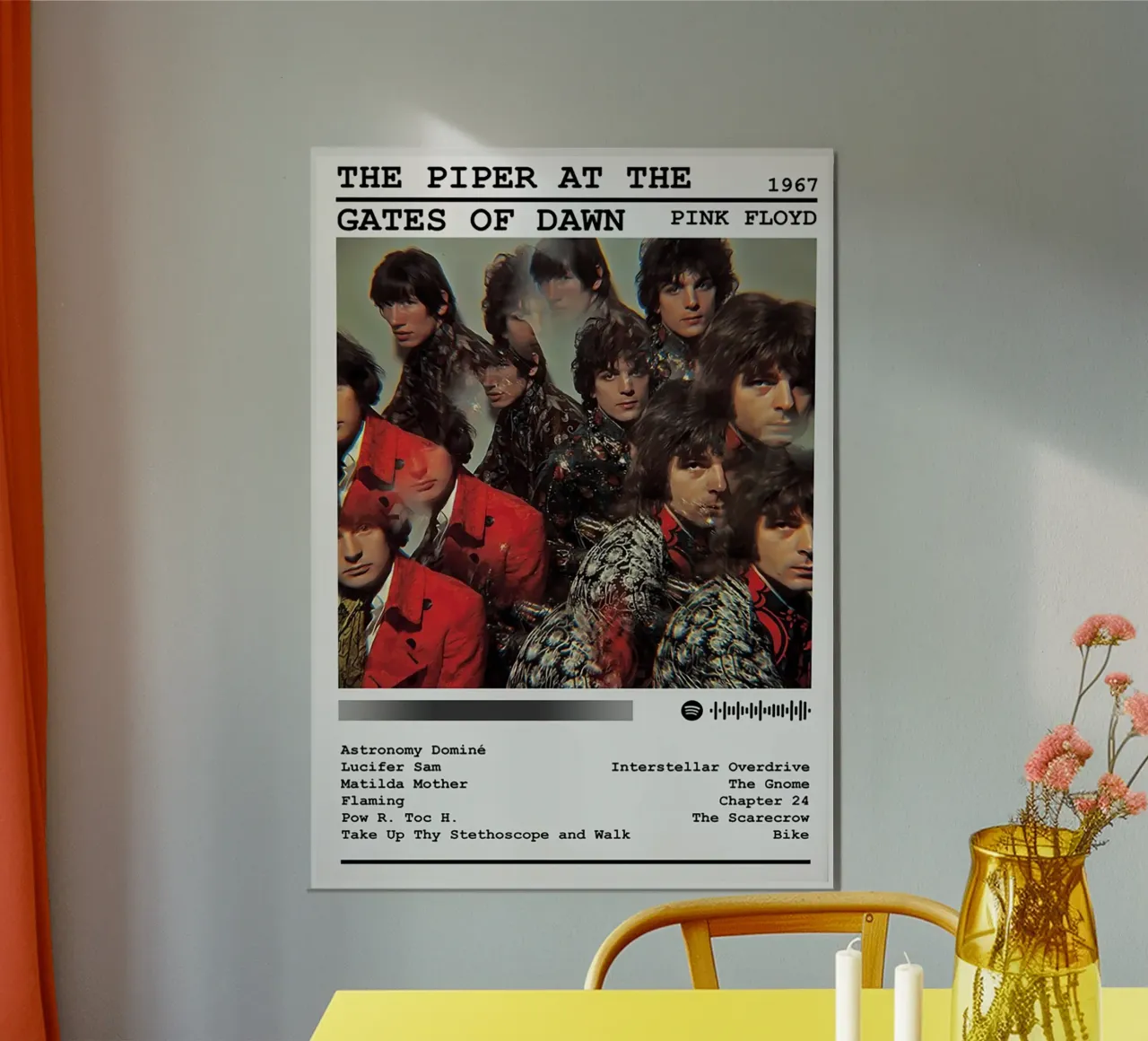 The Piper at the Gates of Dawn carta hahnemühle da Attaboy Dsgn