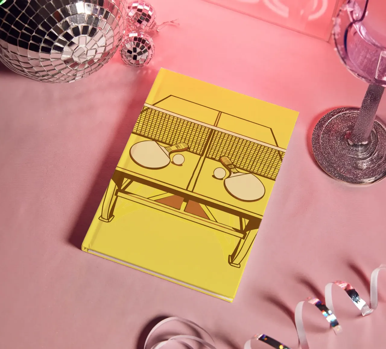 Table Tennis carnet de notes de SPORTS ONLY