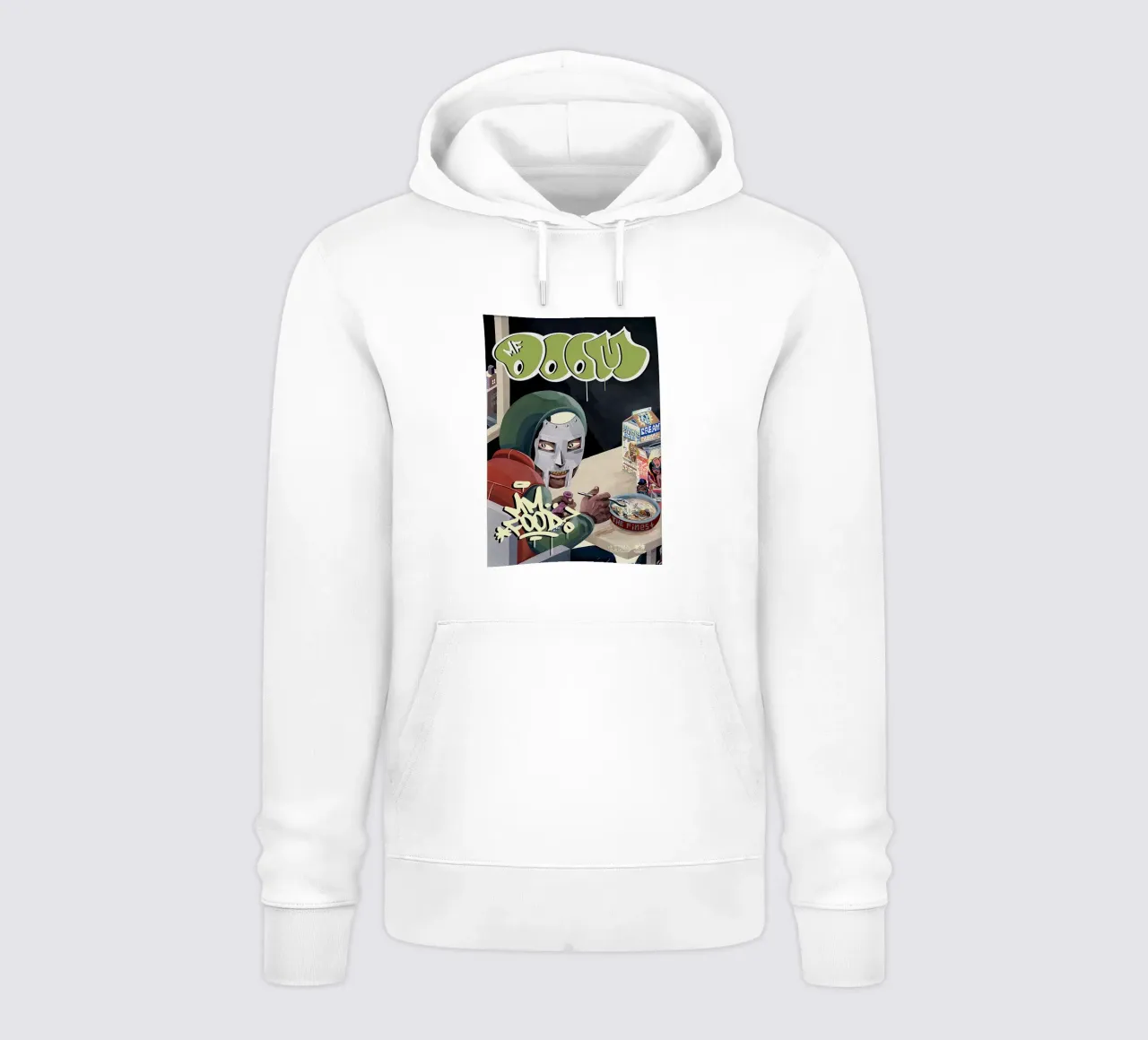 Mm..Food / MF DOOM felpa con cappuccio da Attaboy Dsgn