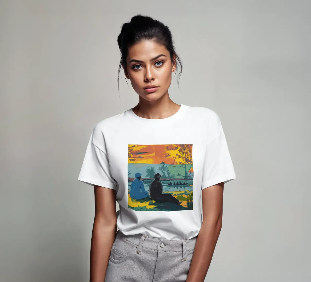 Vibrant Tree Harmony t-shirt by Solestice Strokes