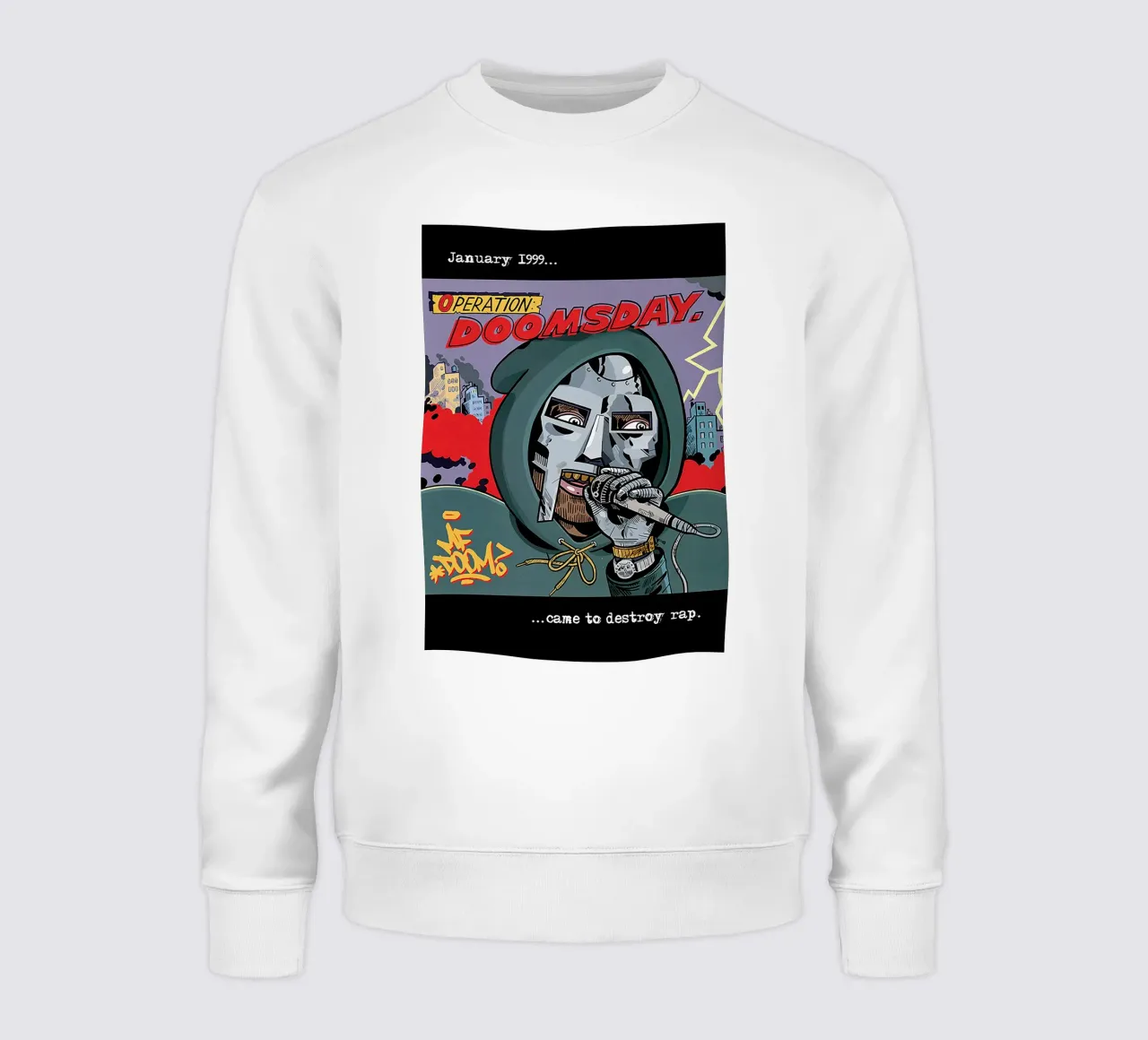 Operation Doomsday sweatshirt by Attaboy Dsgn