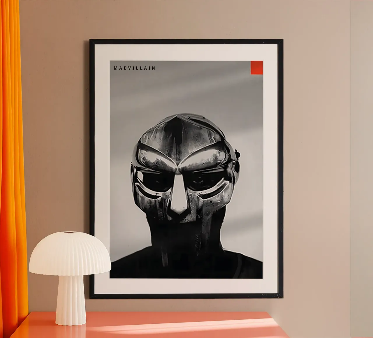 Madvillainy – MF DOOM poster con telaio in plastica da Attaboy Dsgn