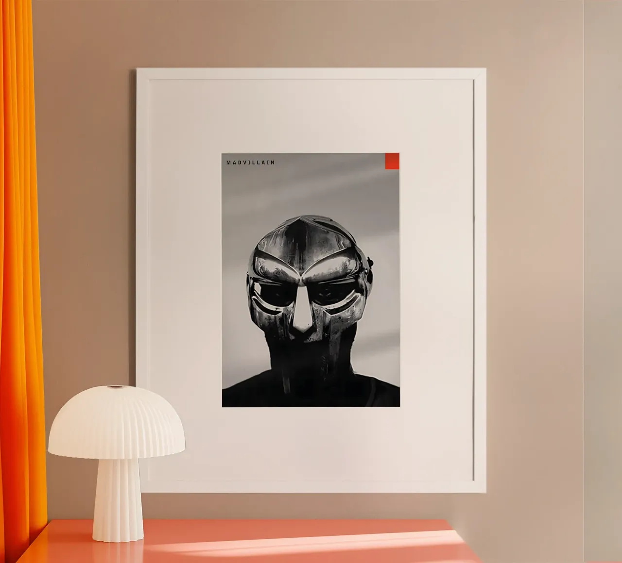 Madvillainy – MF DOOM poster con telaio in plastica da Attaboy Dsgn