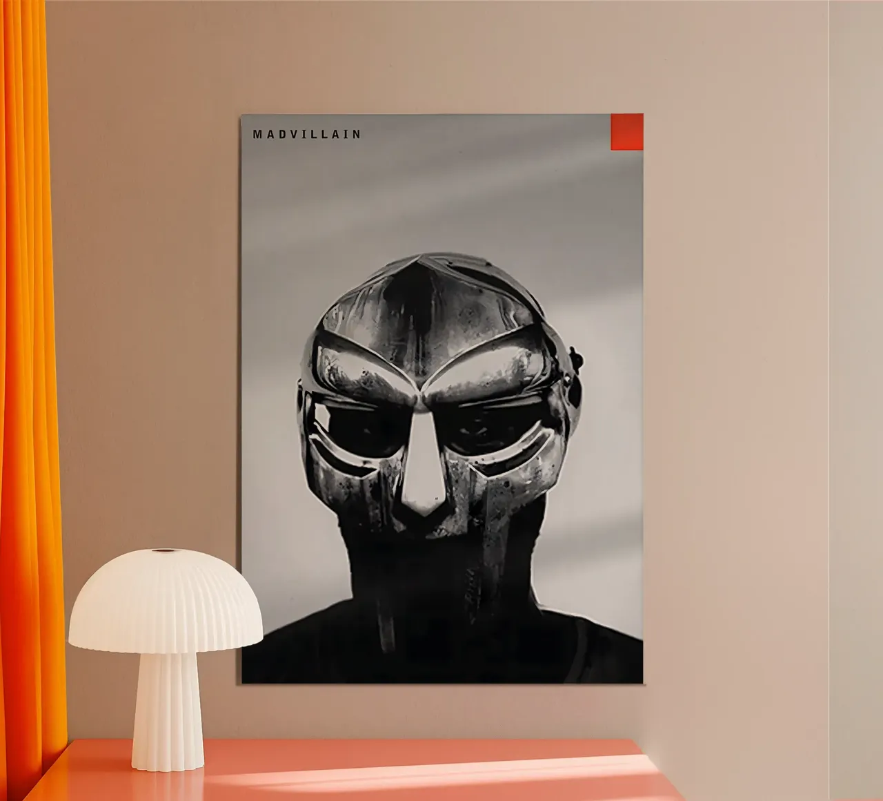 Madvillainy – MF DOOM poster con telaio in plastica da Attaboy Dsgn