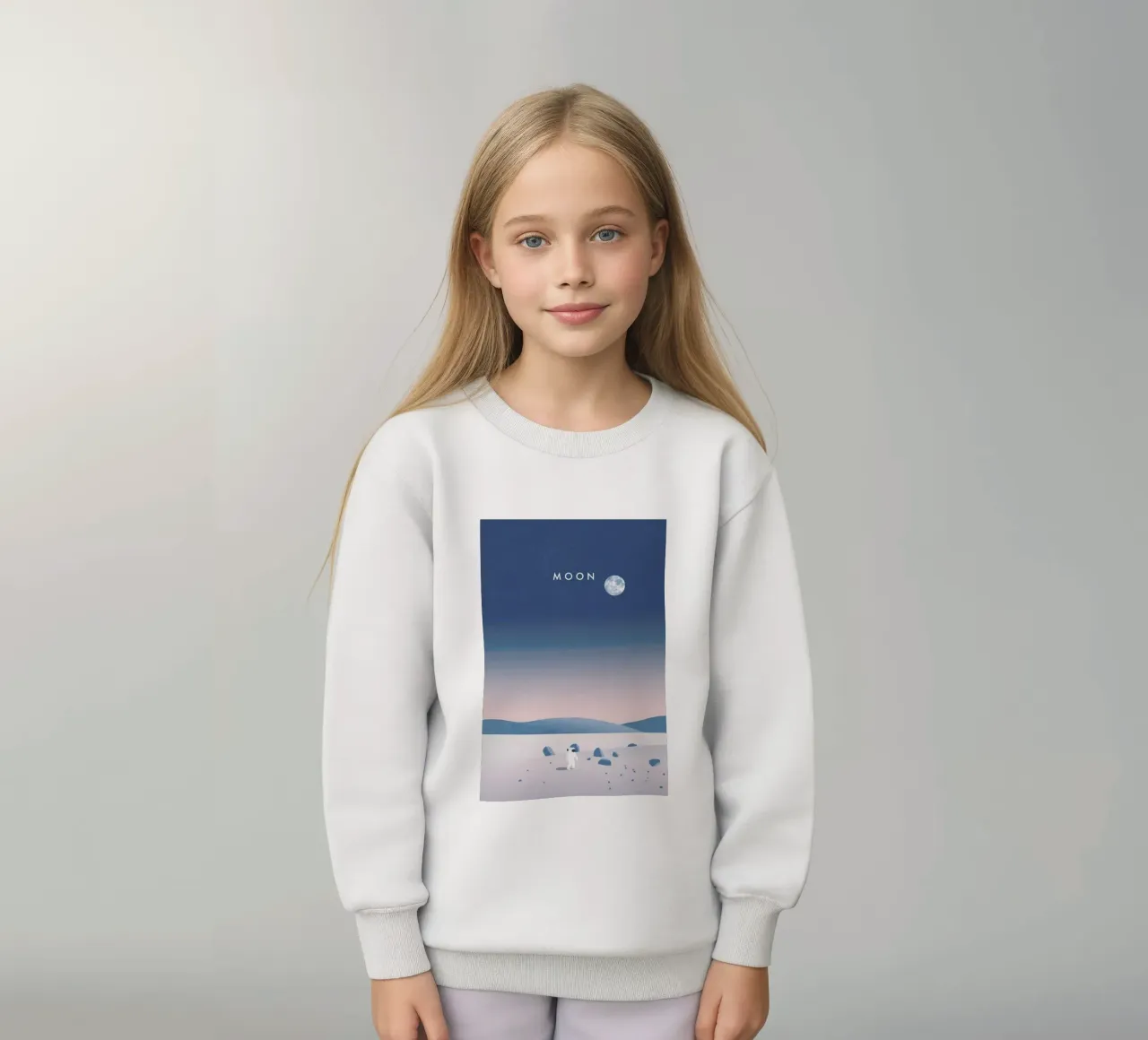 Moon felpa bambino da Katinka Reinke