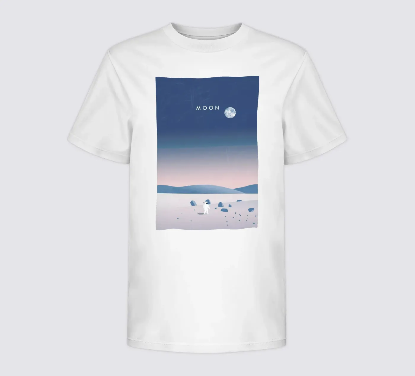Moon t-shirt bambini da Katinka Reinke
