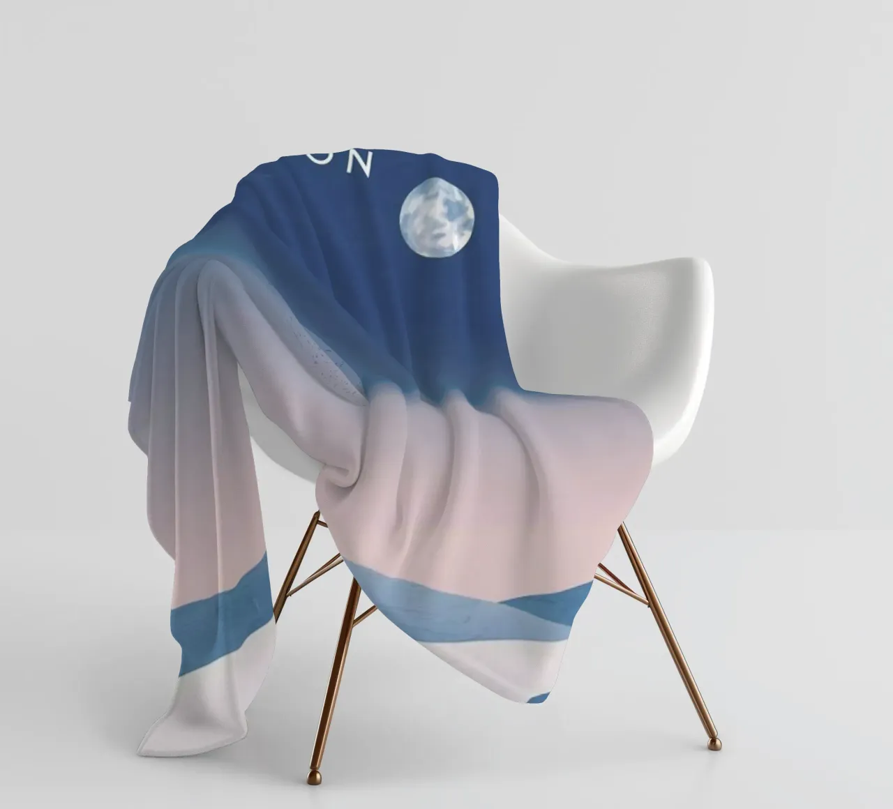 Moon Fleecedecke von Katinka Reinke