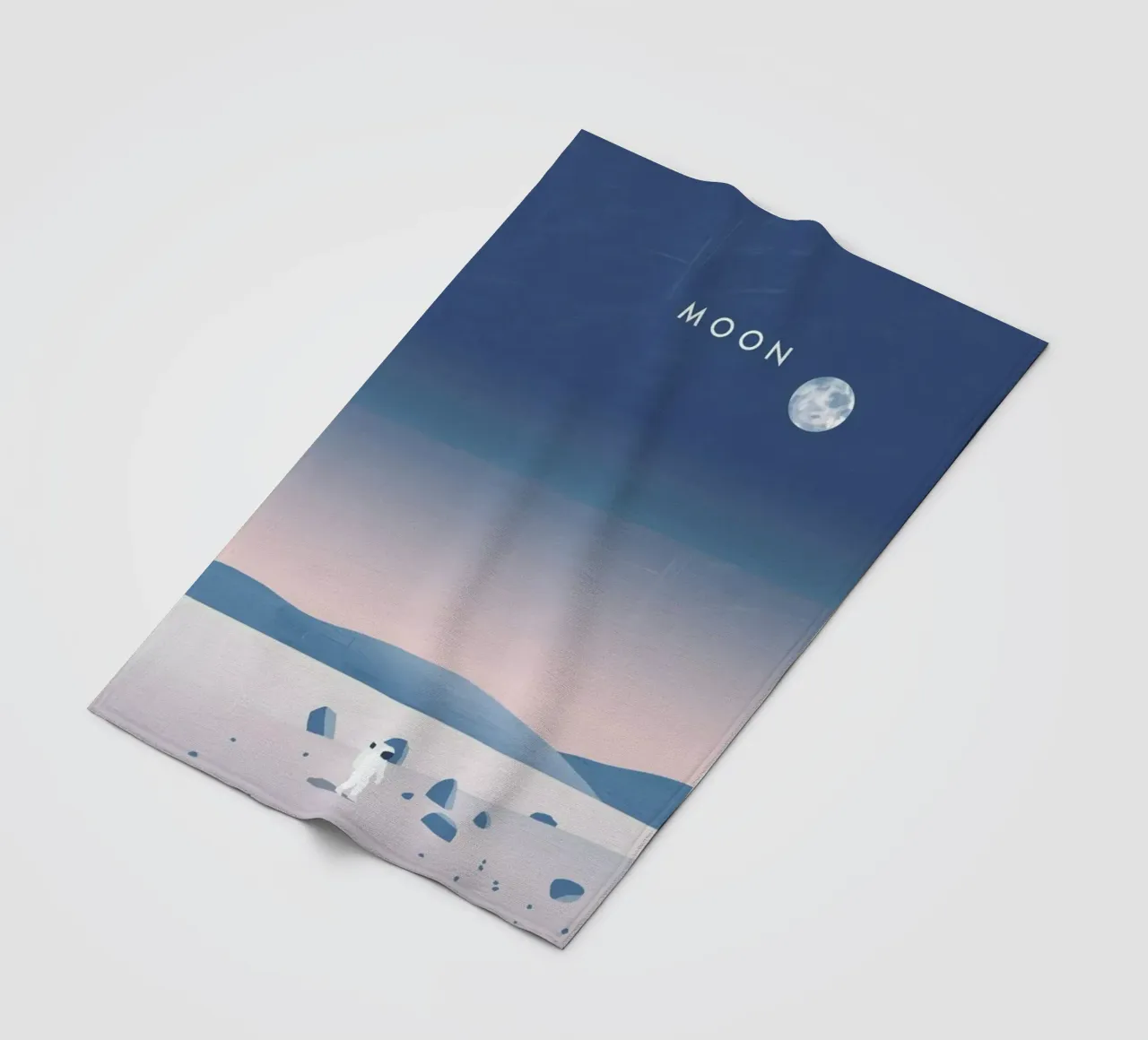 Moon Fleecedecke von Katinka Reinke