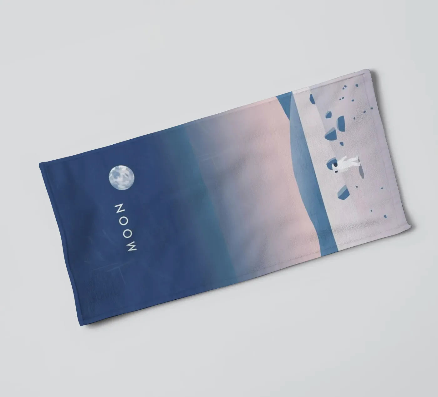 Moon badhanddoek van Katinka Reinke