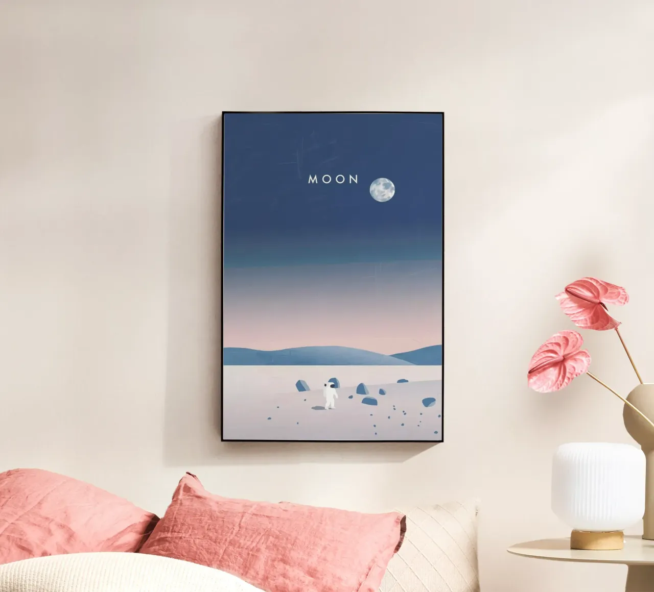 Moon plexiglass da Katinka Reinke