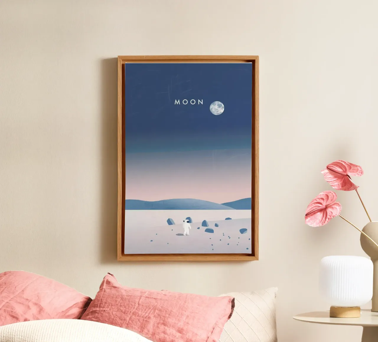 Moon tela da Katinka Reinke