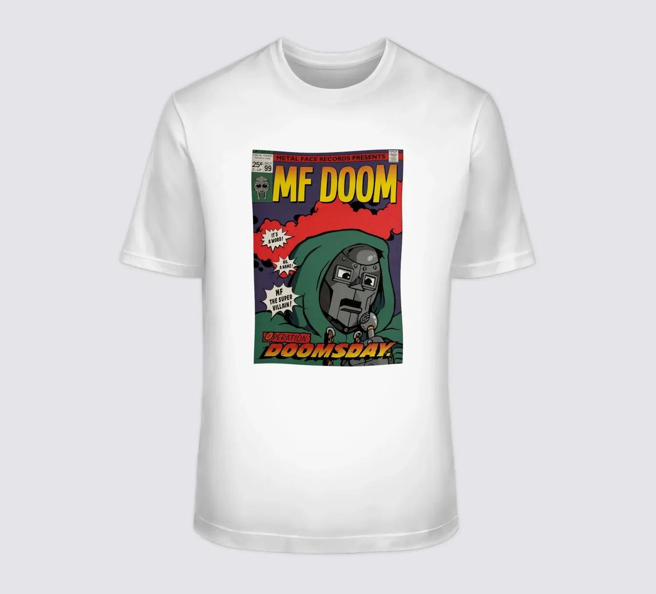 Operation Doomsday – MF DOOM t-shirt da Attaboy Dsgn