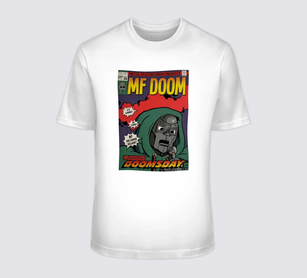 Operation Doomsday – MF DOOM t-shirt da Attaboy Dsgn