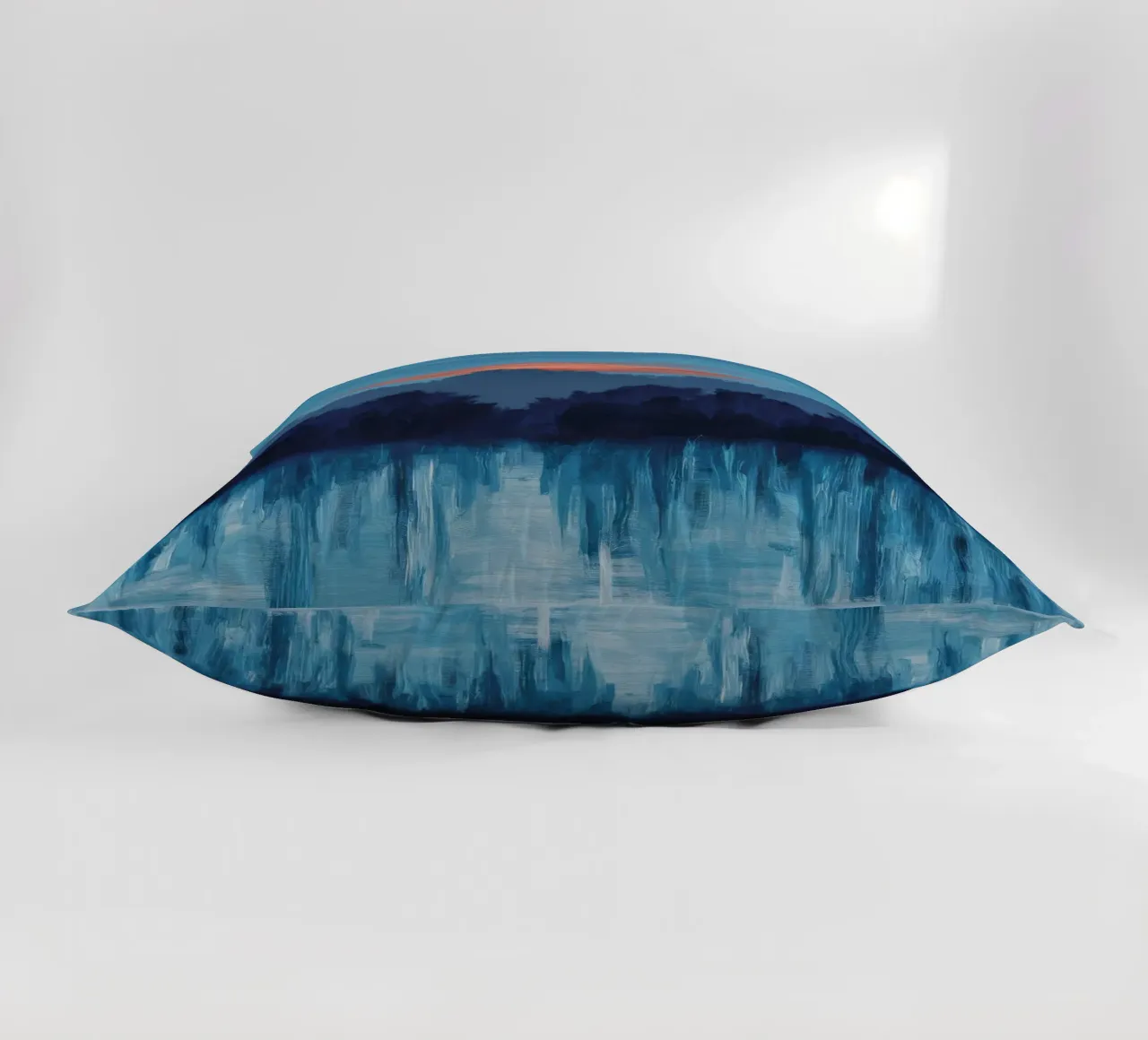 Voile de la forêt du crépuscule coussin de Solestice Strokes