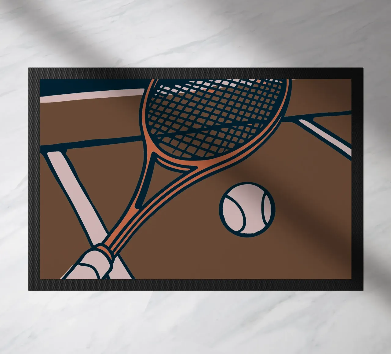 Tennis Fußmatte von SPORTS ONLY