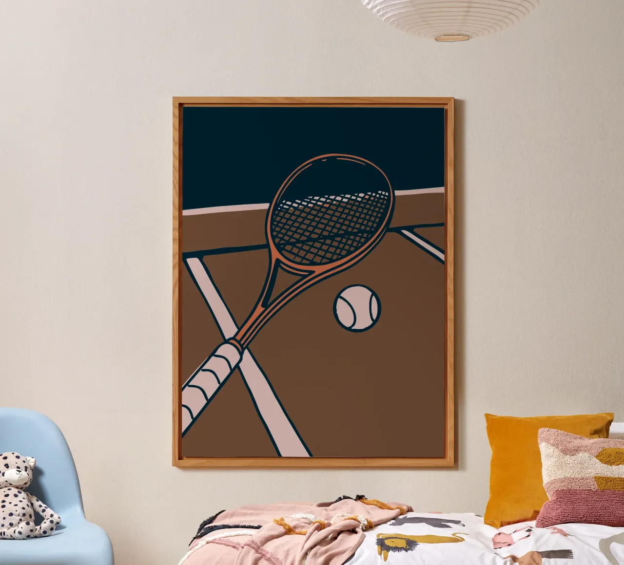 Tennis alu-dibond by SPORTS ONLY