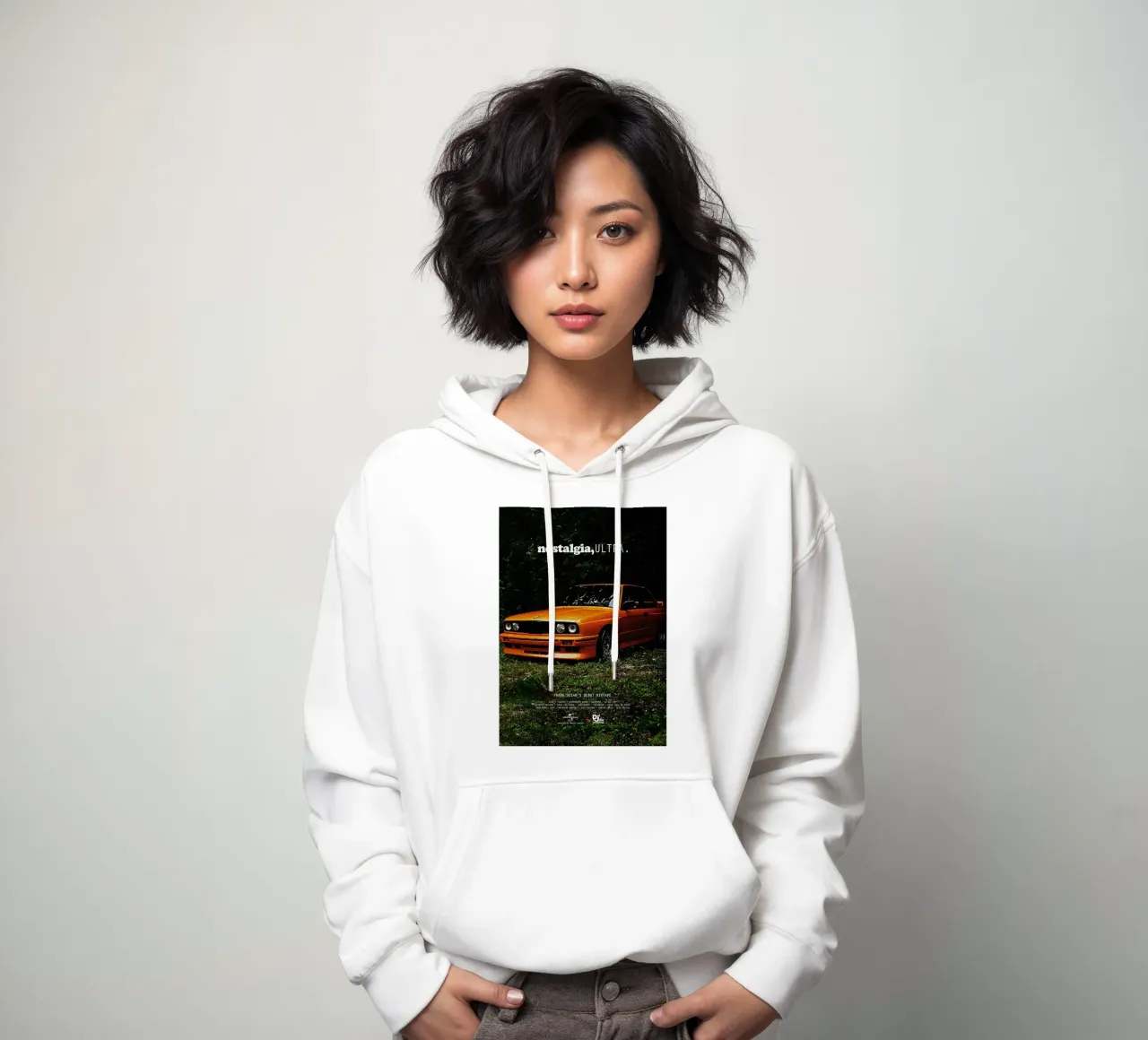 Nostalgia, ULTRA felpa con cappuccio da Attaboy Dsgn