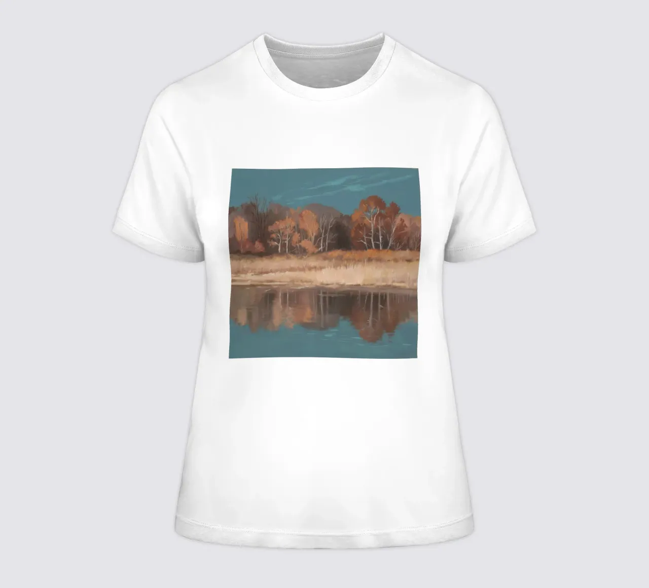 Herbstliches Kantenglühen Frauen T-Shirt von Solestice Strokes