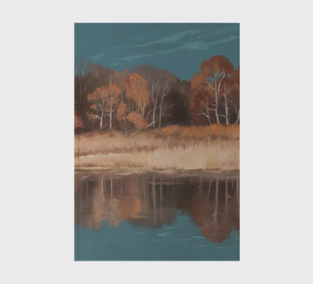 Autumn Edge Glow notebook by Solestice Strokes
